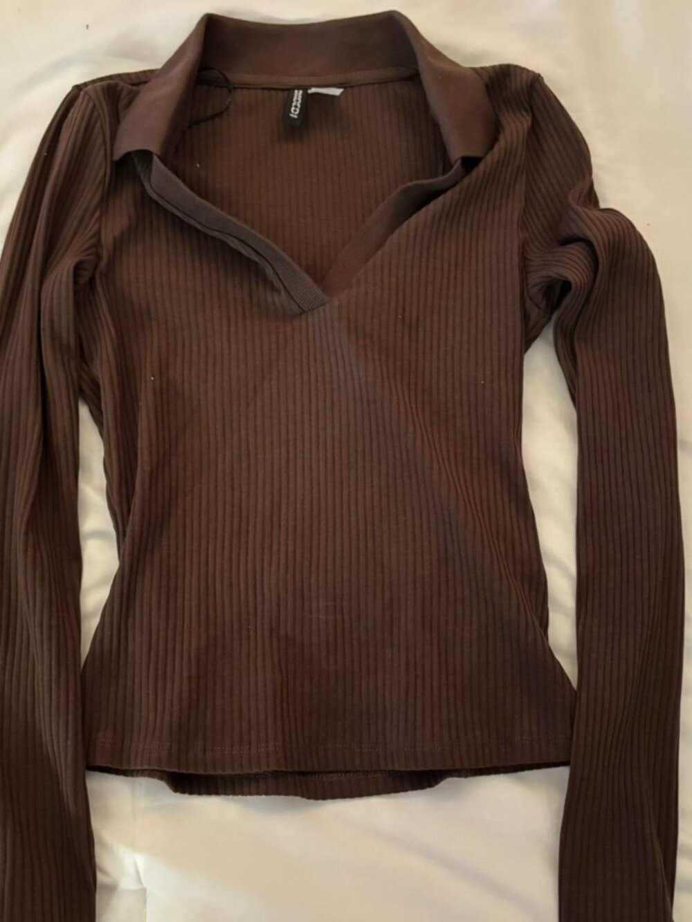 H&M Women's Brown Shirt